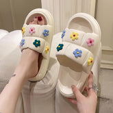 Slide Flower Series Flip Flops Indoor Bathroom Non-slip-BS01128-Veeddydropshipping